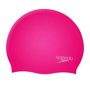 Unisex Speedo Plain Moulded Silicone Cap