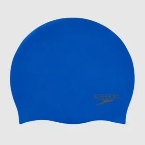 Unisex Speedo Plain Moulded Silicone Cap