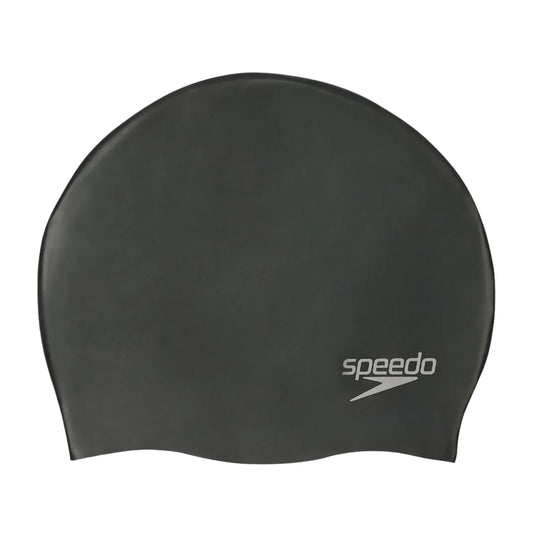 Unisex Speedo Plain Moulded Silicone Cap