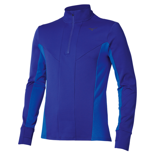 Men's Mizuno Active Warmalite Half Zip Long Sleeve Top