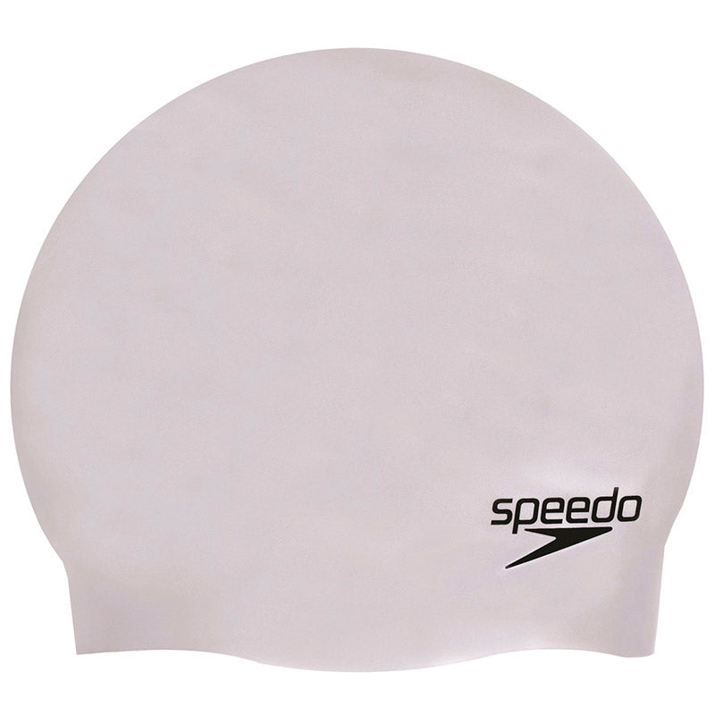 Unisex Speedo Plain Moulded Silicone Cap