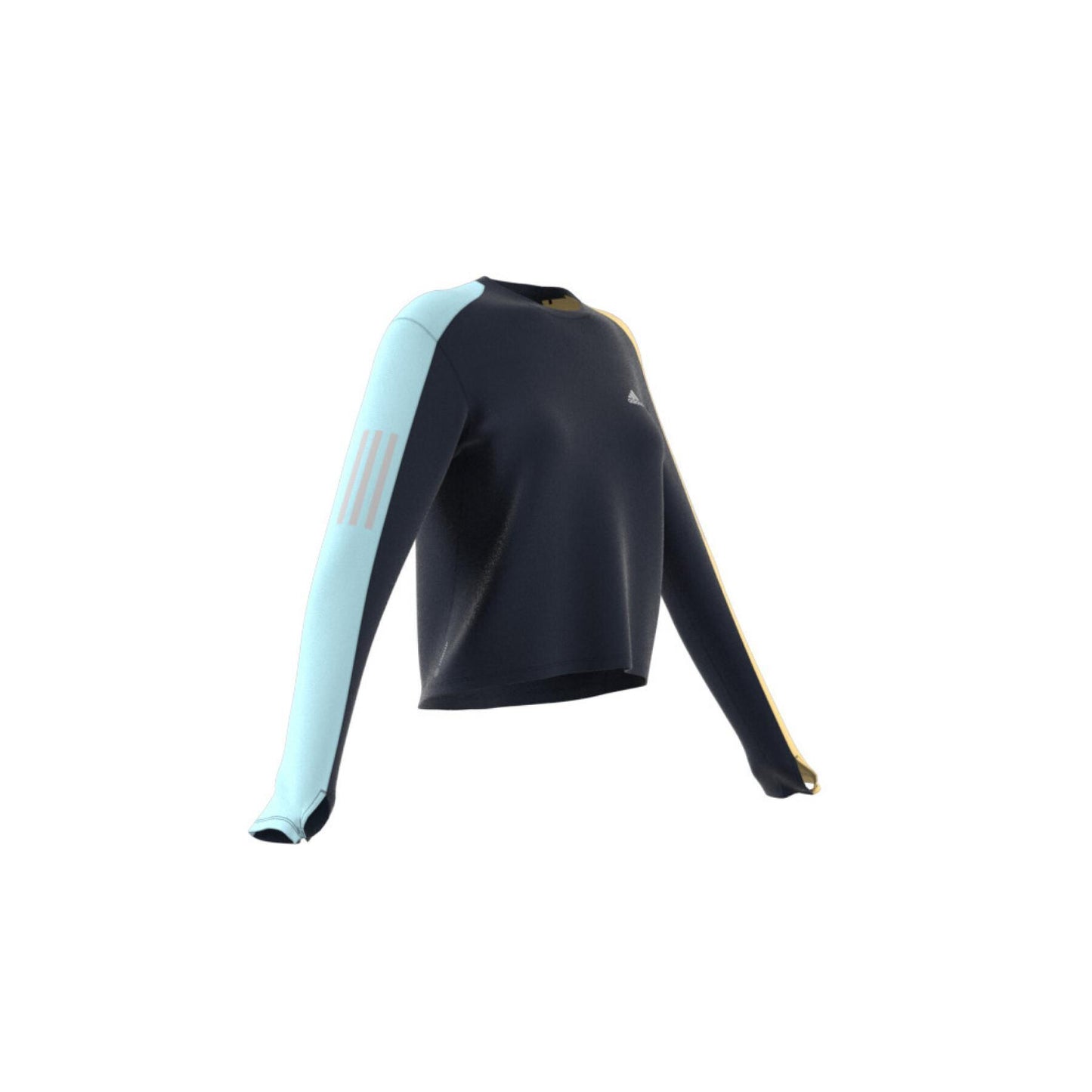 Women's Adidas Colour Block Long Sleeve Top