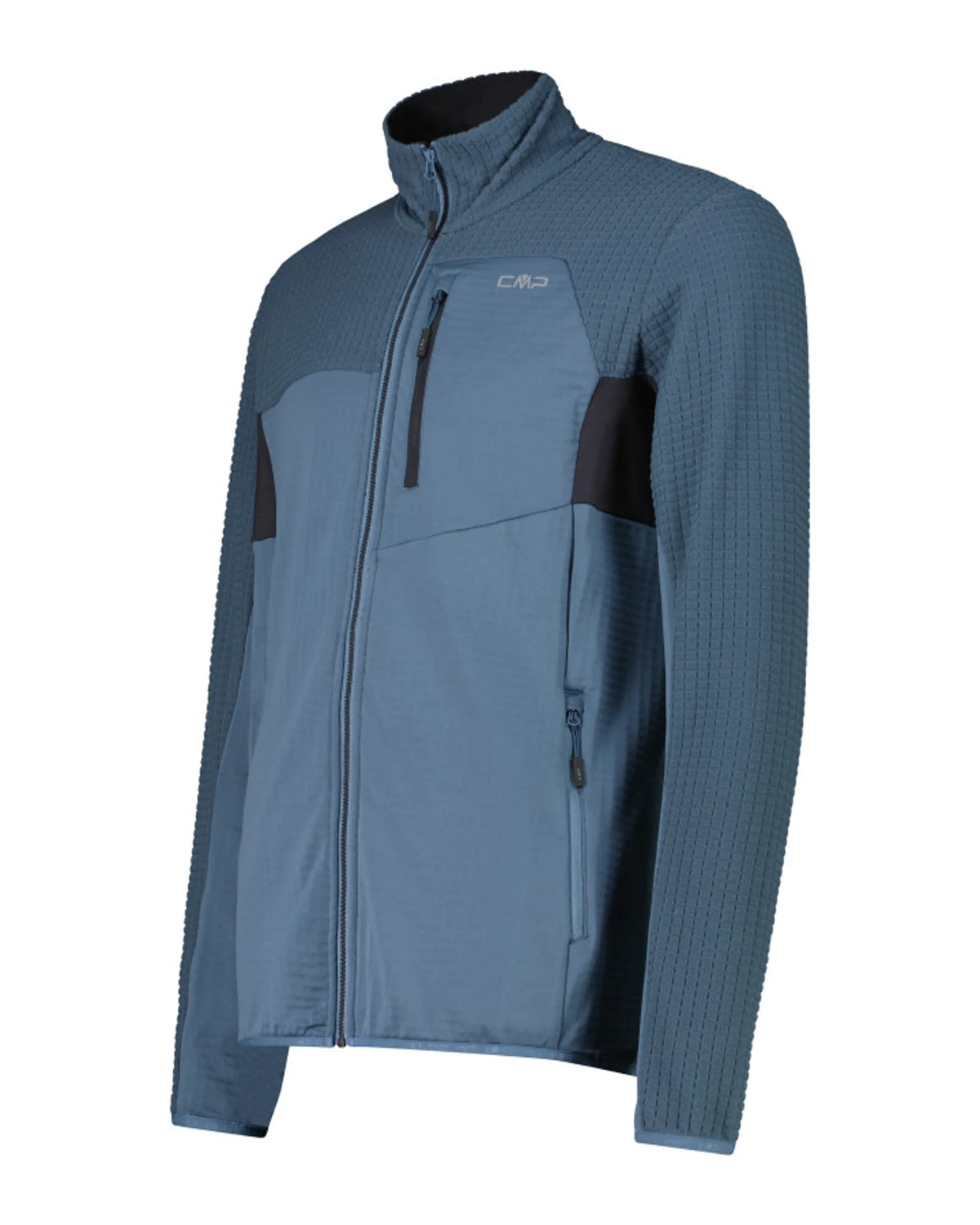 Men's CMP Lightweight Grid Tech Fleece Jacket - Avio