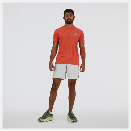 Men's New Balance Logo T Shirt Orange