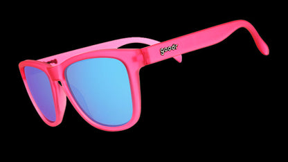 Goodr OG Sunglasses - Flamingos On A Booze Cruise