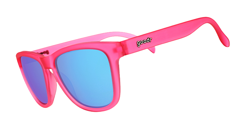 Goodr OG Sunglasses - Flamingos On A Booze Cruise