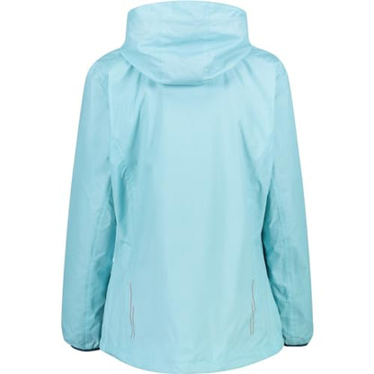 Women's CMP Men's Waterproof Rain Jacket with Fixed Hood