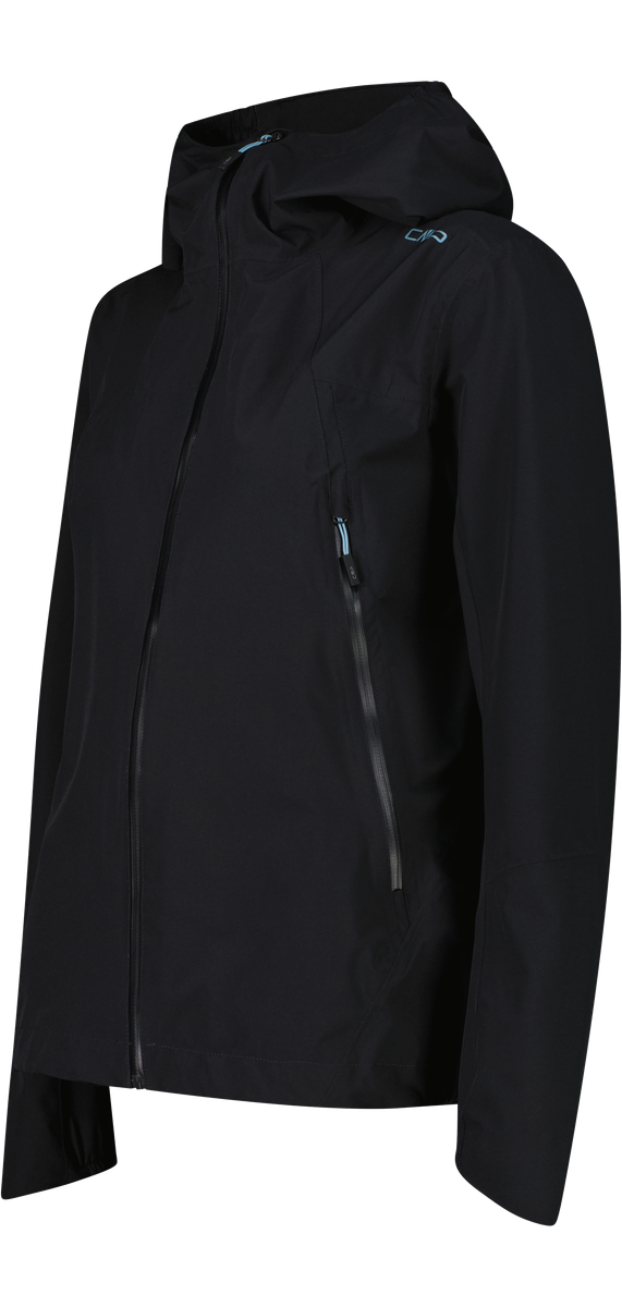 Women's CMP Jacket Fixed Hood Waterproof