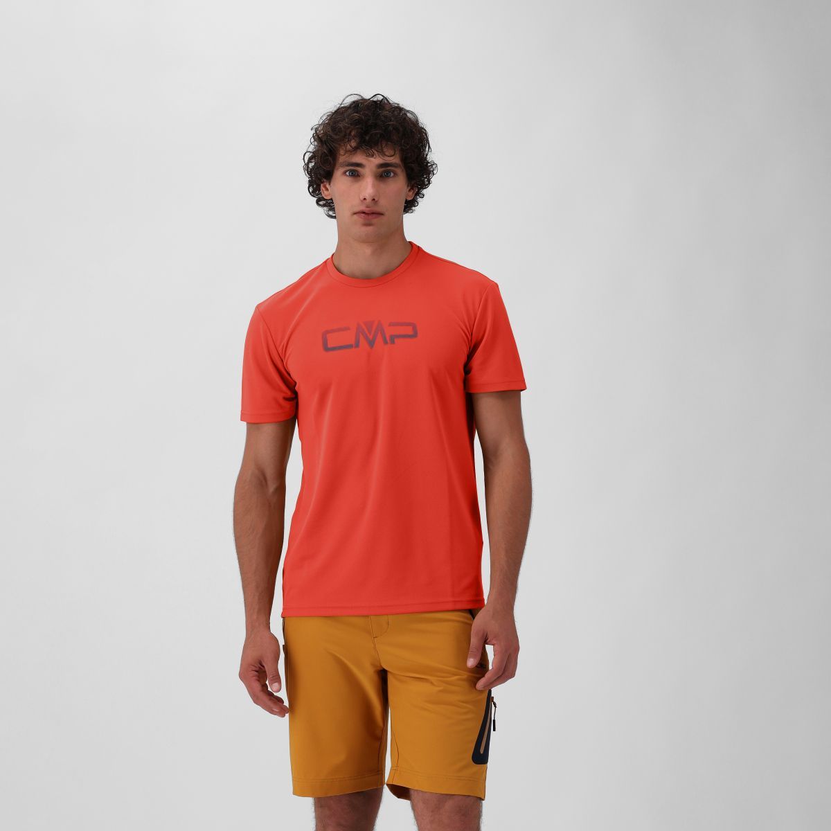 Men's CMP Round neck t-shirt with CMP logo