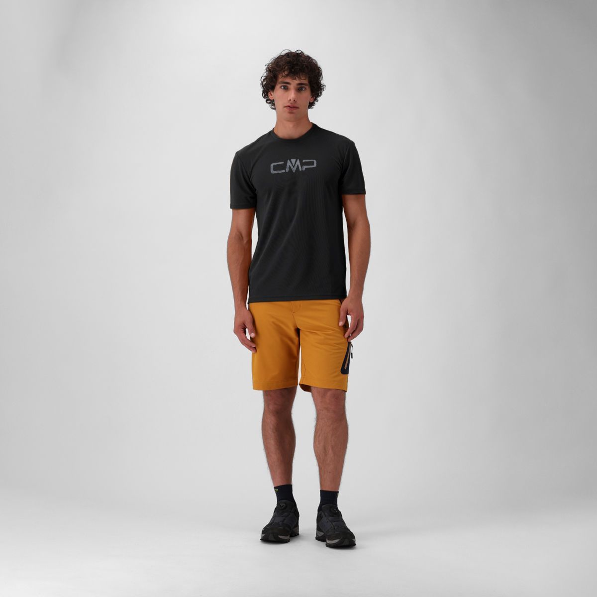 Men's CMP Round neck t-shirt with CMP logo