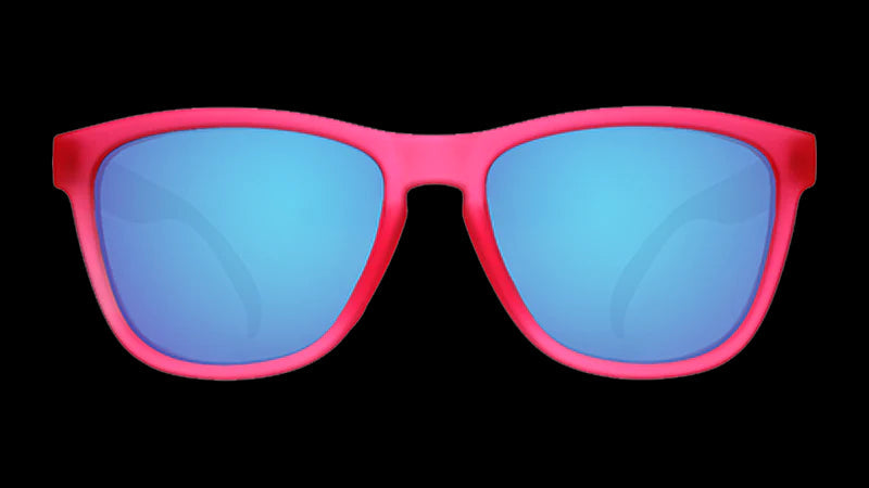 Goodr OG Sunglasses - Flamingos On A Booze Cruise