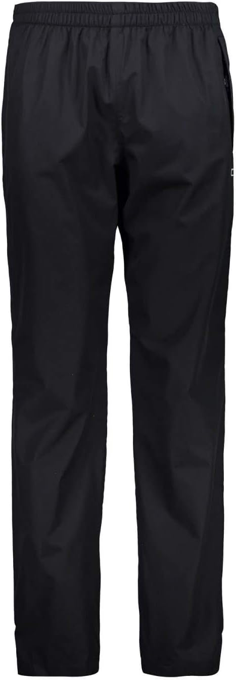 Men's CMP Man Pant Rain with Lining and Full Length Side Zips Long Trousers