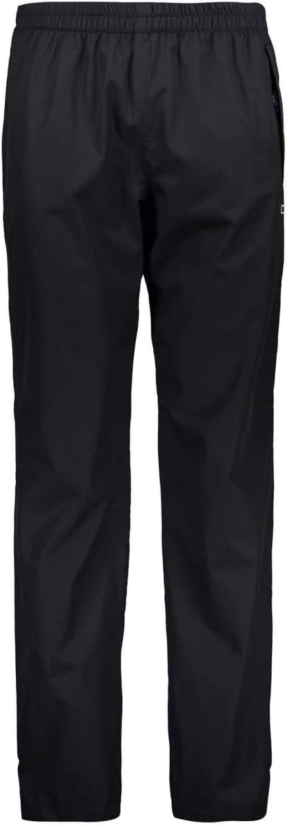 Men's CMP Man Pant Rain with Lining and Full Length Side Zips Long Trousers