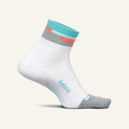 Feetures Elite Light Cushion Quarter Socks