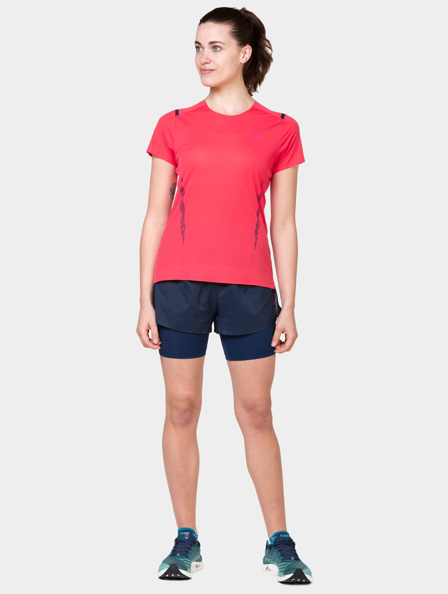 Women's Ronhill Tech Race Twin Short