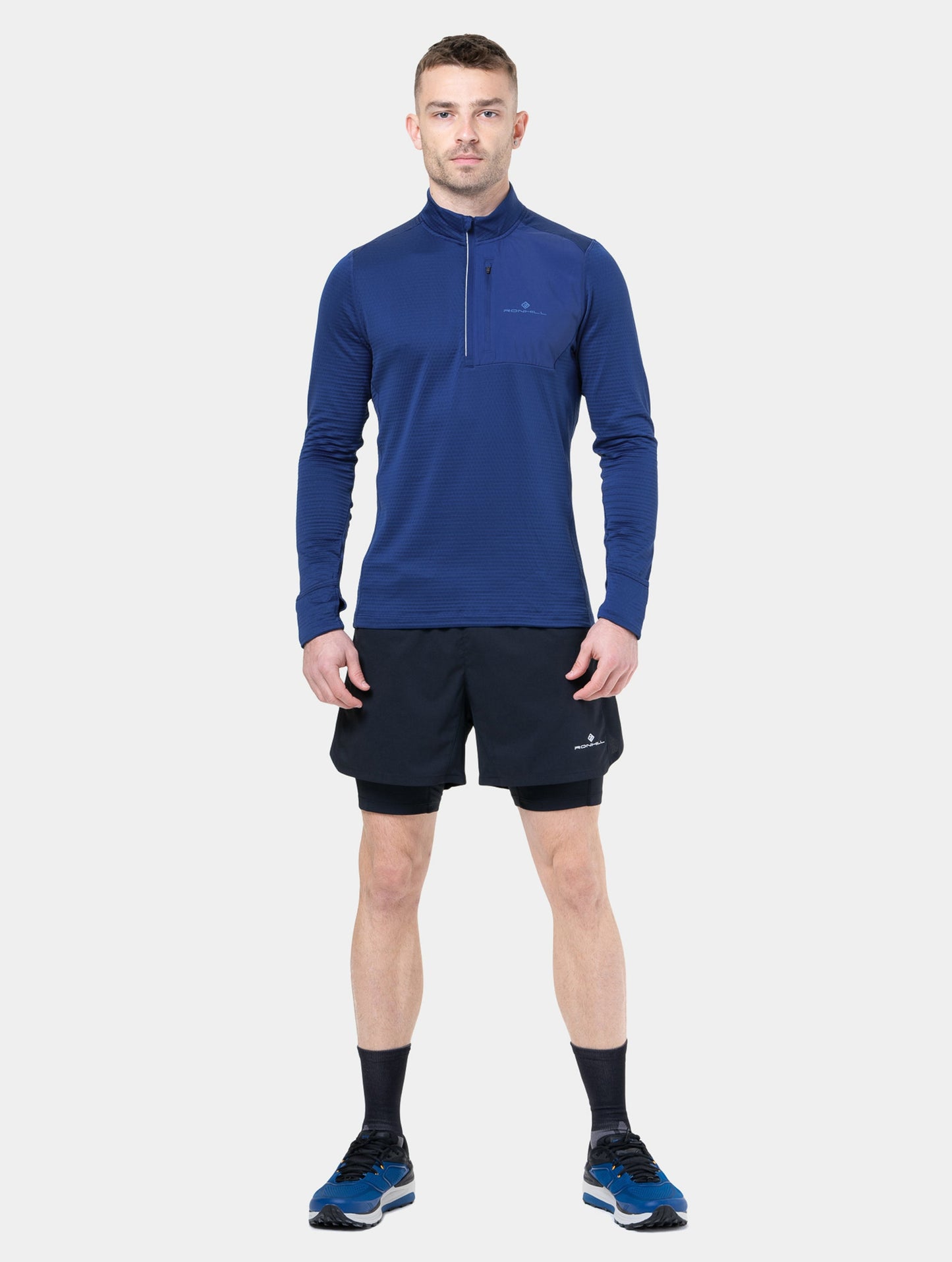 Men's Ronhill Tech Winter 1/2 Zip