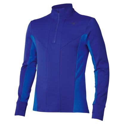 Men's Mizuno Active Warmalite Half Zip Long Sleeve Top