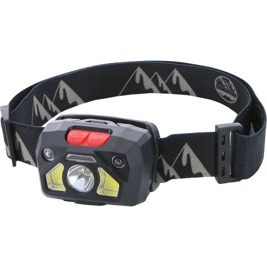 Six Peaks LED Head Torch with Motion Sensor