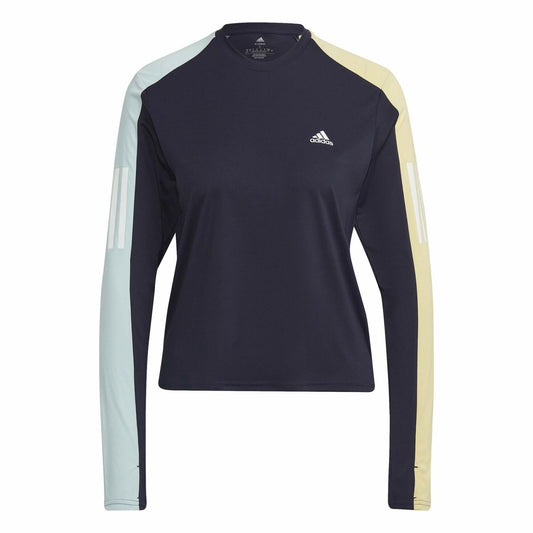 Women's Adidas Colour Block Long Sleeve Top