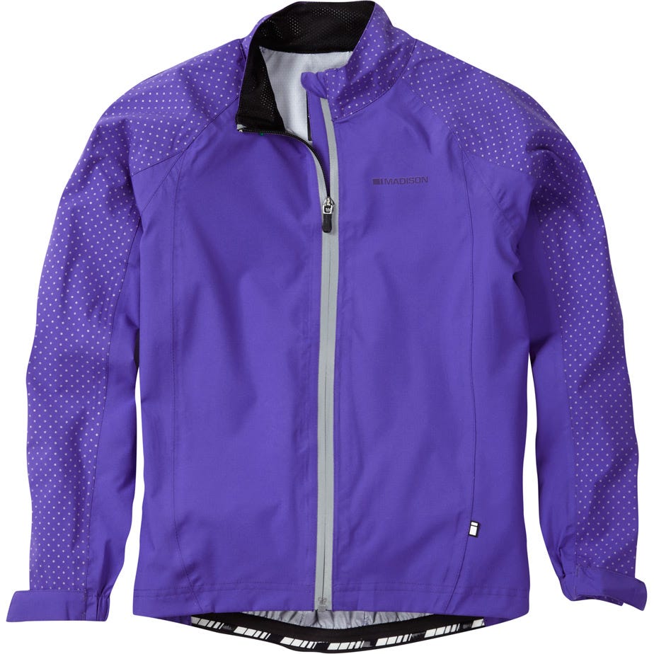 Junior Madison Sportive Hi-Viz youth waterproof jacket