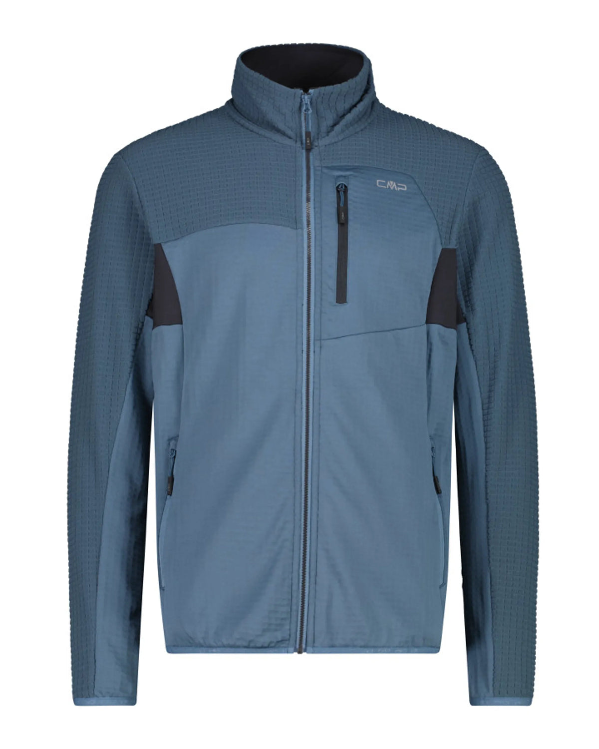 Men's CMP Lightweight Grid Tech Fleece Jacket - Avio