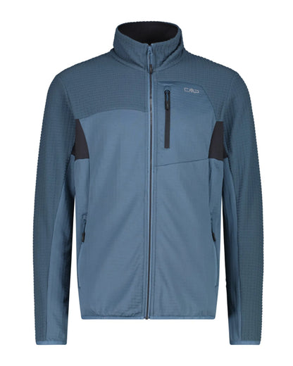Men's CMP Lightweight Grid Tech Fleece Jacket - Avio