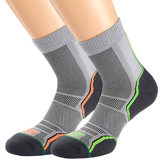 Men's 1000 Mile Trail 21 Single Layer Sock Twin Pack